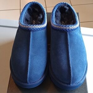 UGG Navy Suede Slip-Ons MEN'S TASMAN II SIZE 9 BRAND NEW